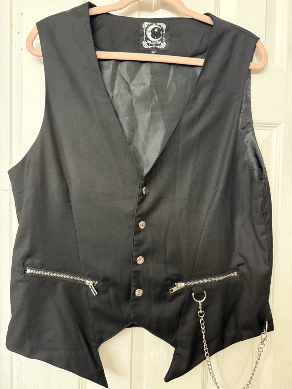 Killstar Black Moon Emblem Vest